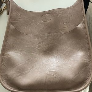 Social threads vegan messenger bag